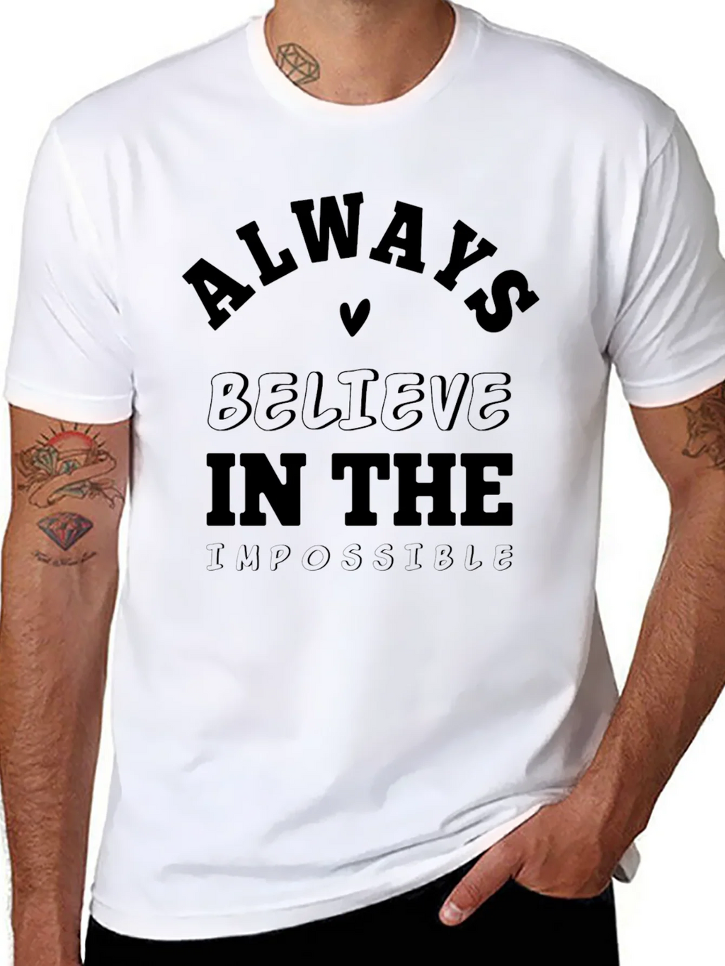 Always Believe Graphic Tee