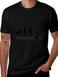 Vegan Evolution Black T-Shirt