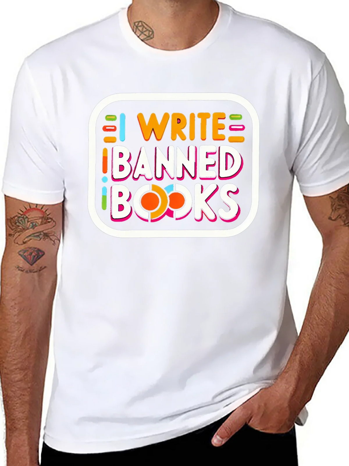 I Write Banned Books Tee