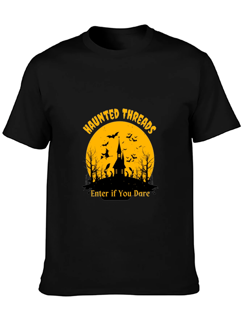 Haunted Threads Halloween T-Shirt