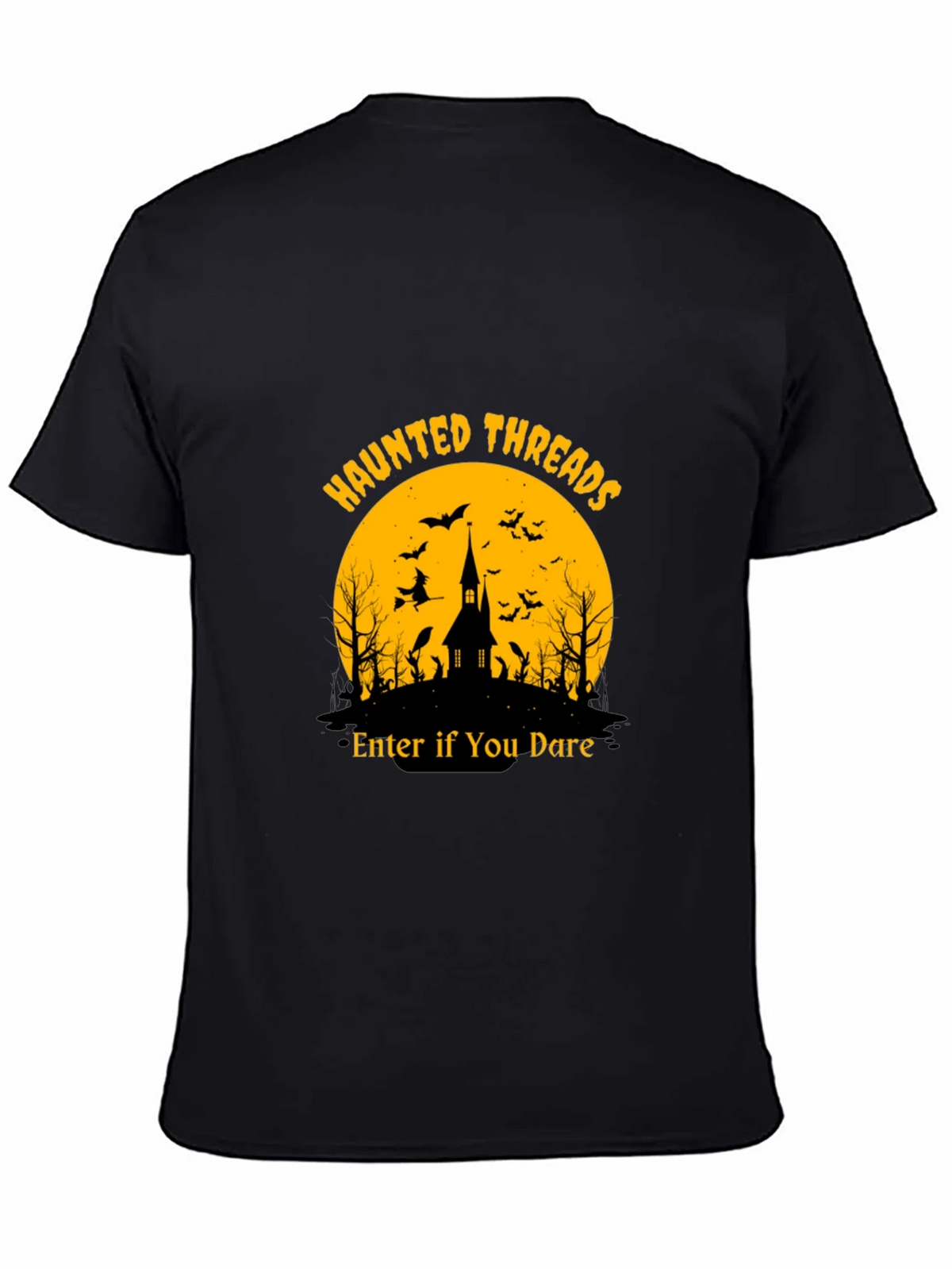 Haunted Threads Halloween T-Shirt