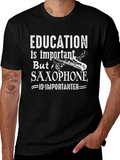 Education Saxophone Graphic Tee