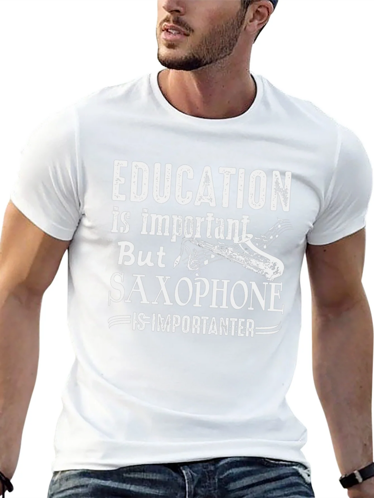Education Saxophone Graphic Tee