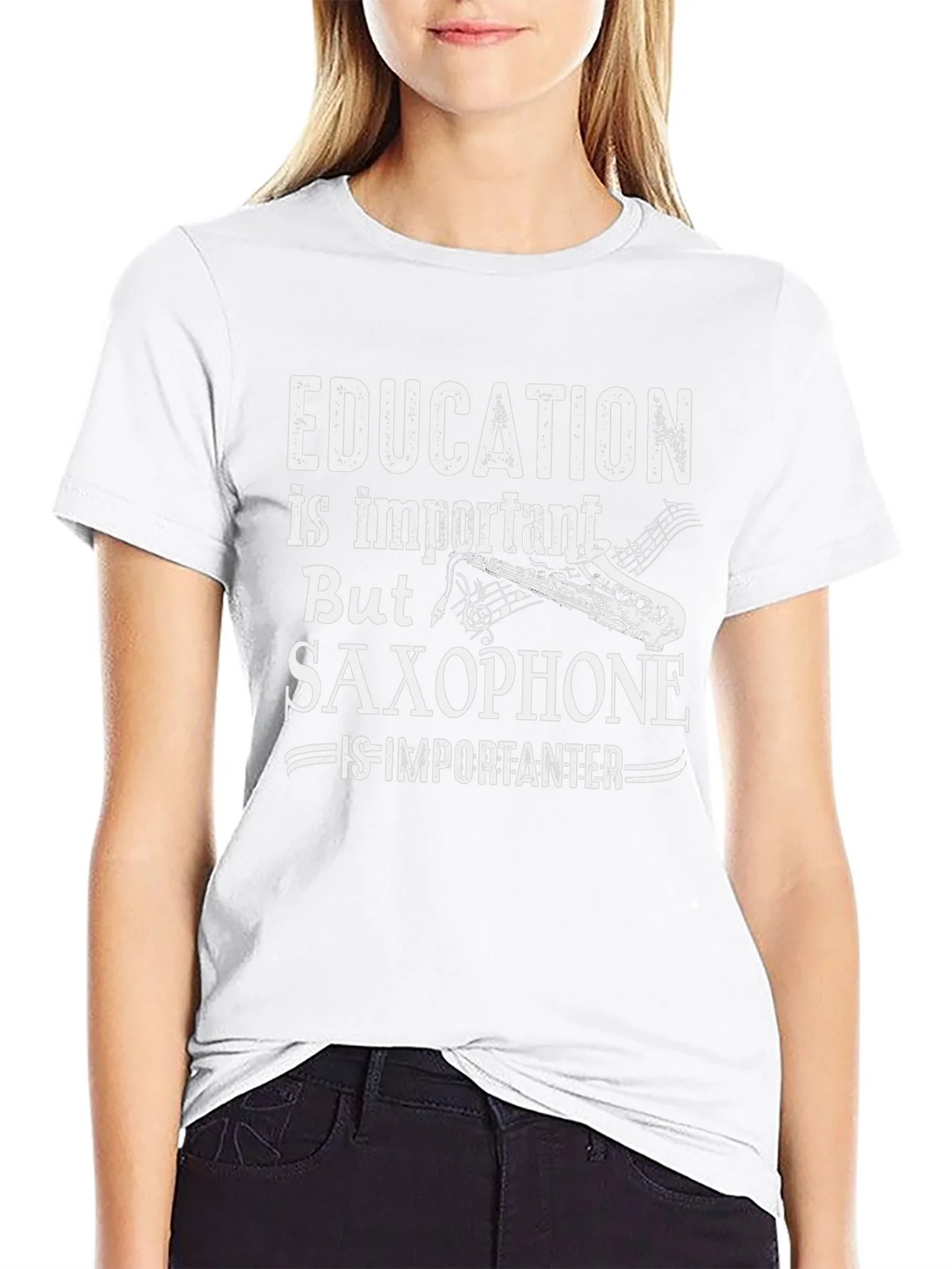Education Saxophone Graphic Tee