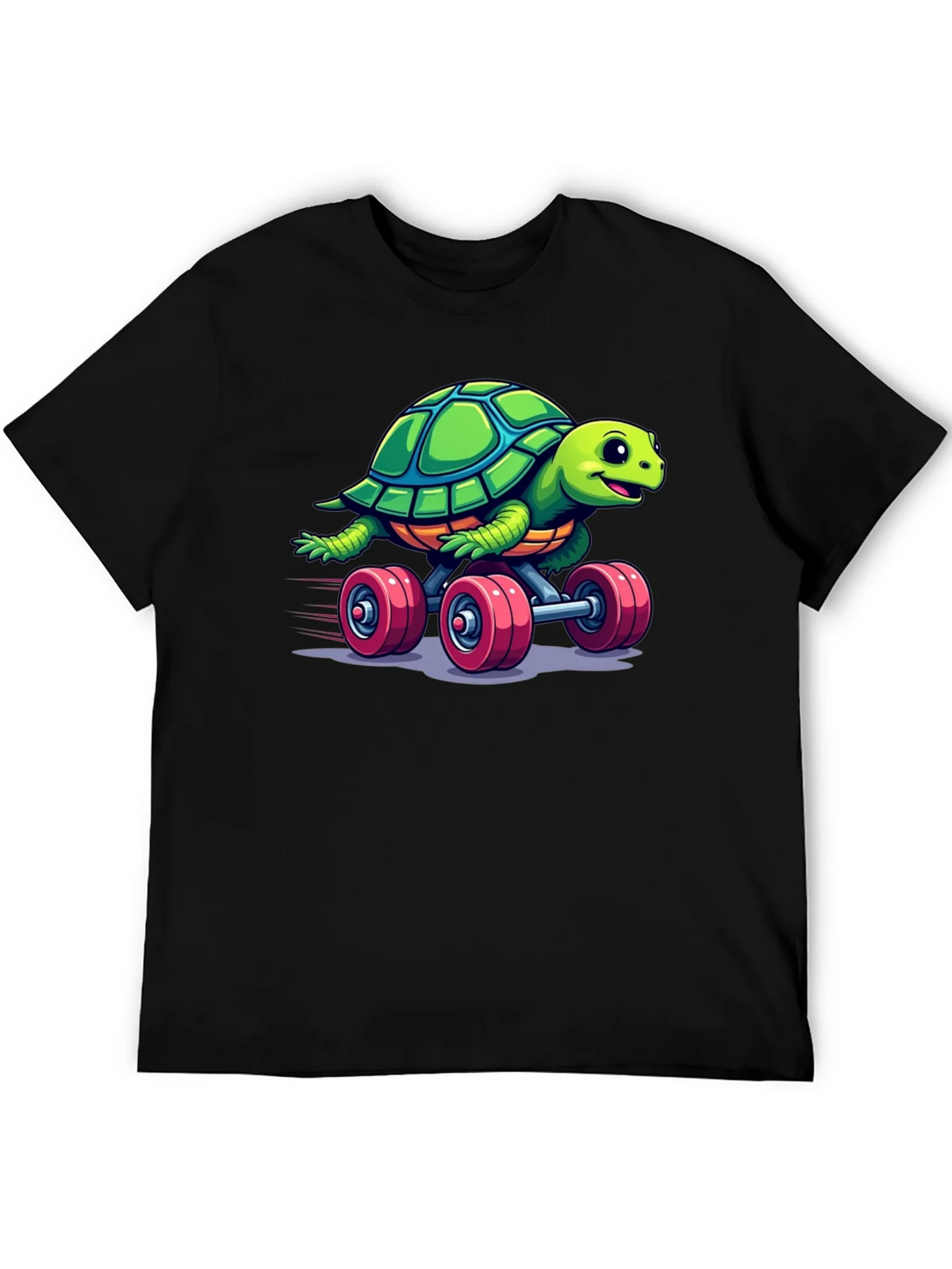 Turtle Skateboard Graphic Tee