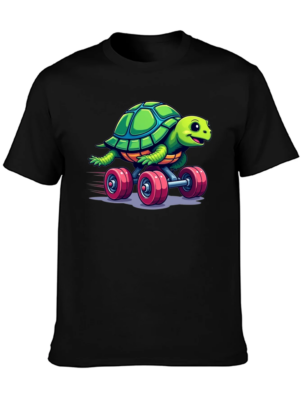 Turtle Skateboard Graphic Tee