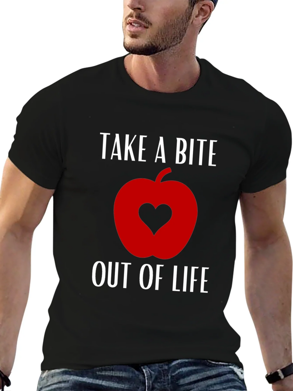 Take a Bite Out of Life Graphic Tee
