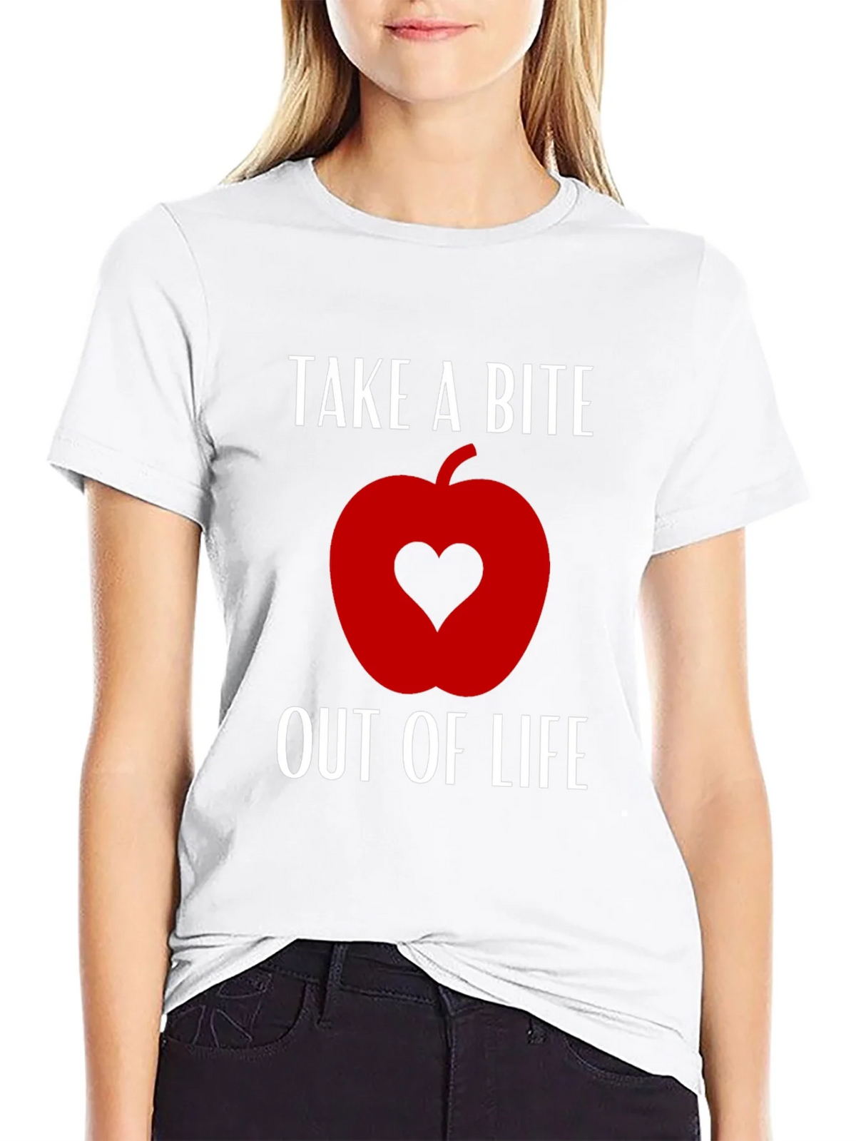 Take a Bite Out of Life Graphic Tee