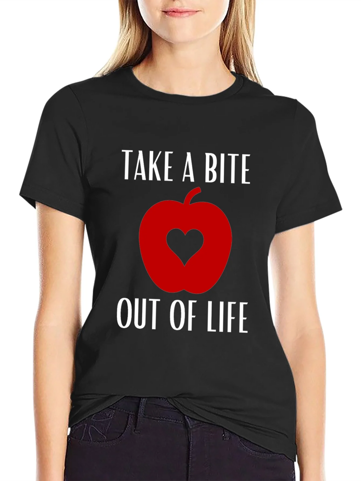 Take a Bite Out of Life Graphic Tee