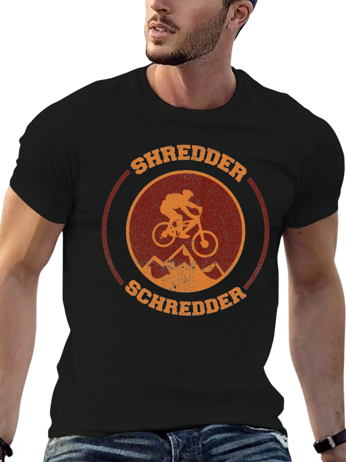 Mountain Bike Shredder Graphic Tee