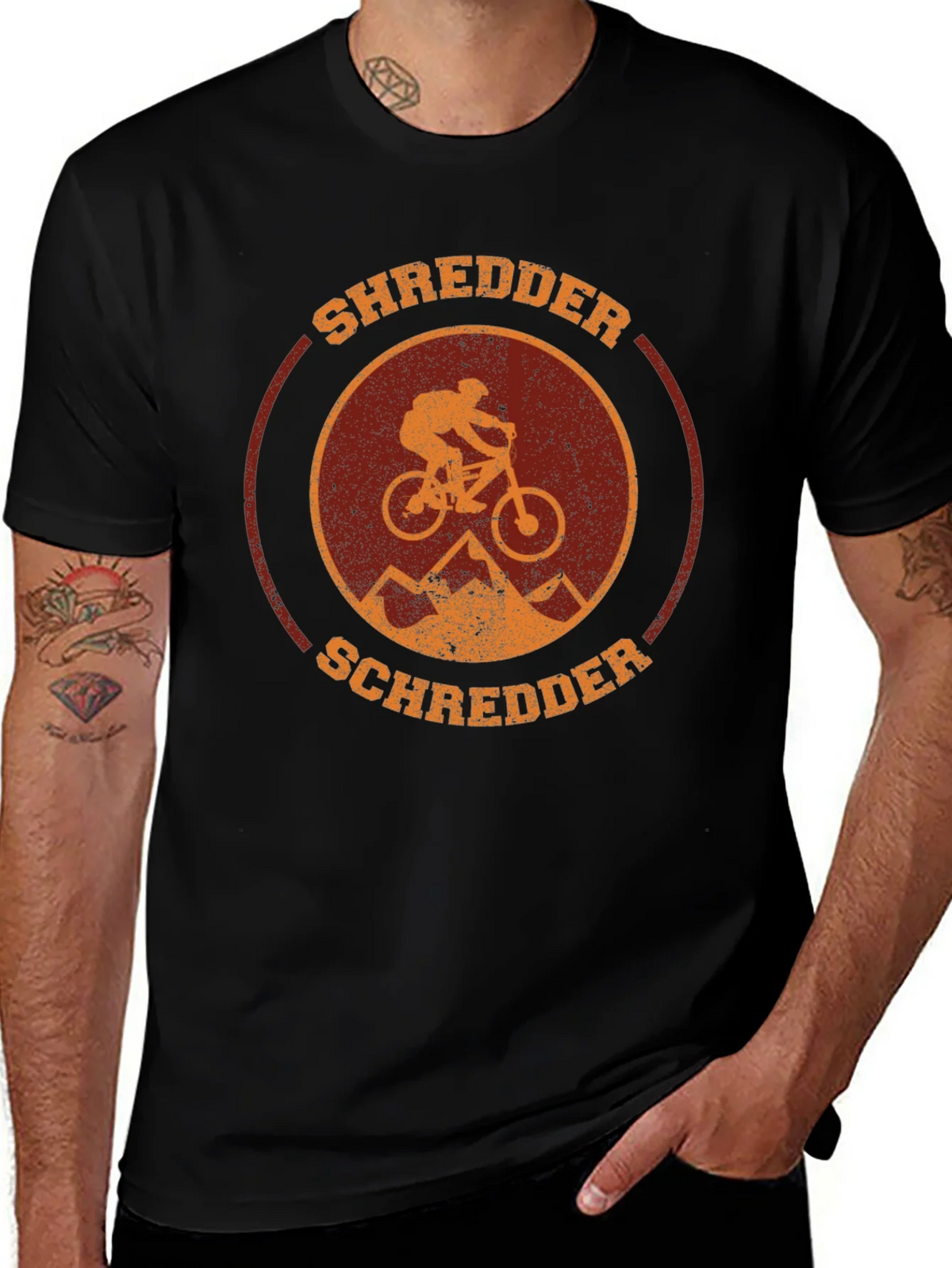 Mountain Bike Shredder Graphic Tee