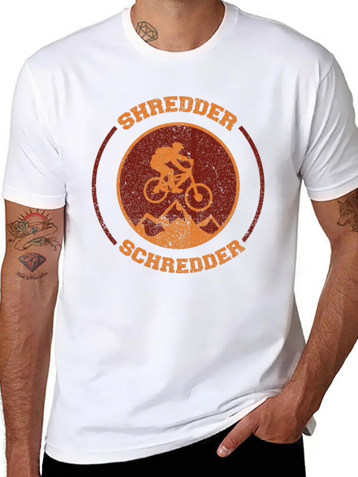 Mountain Bike Shredder Graphic Tee