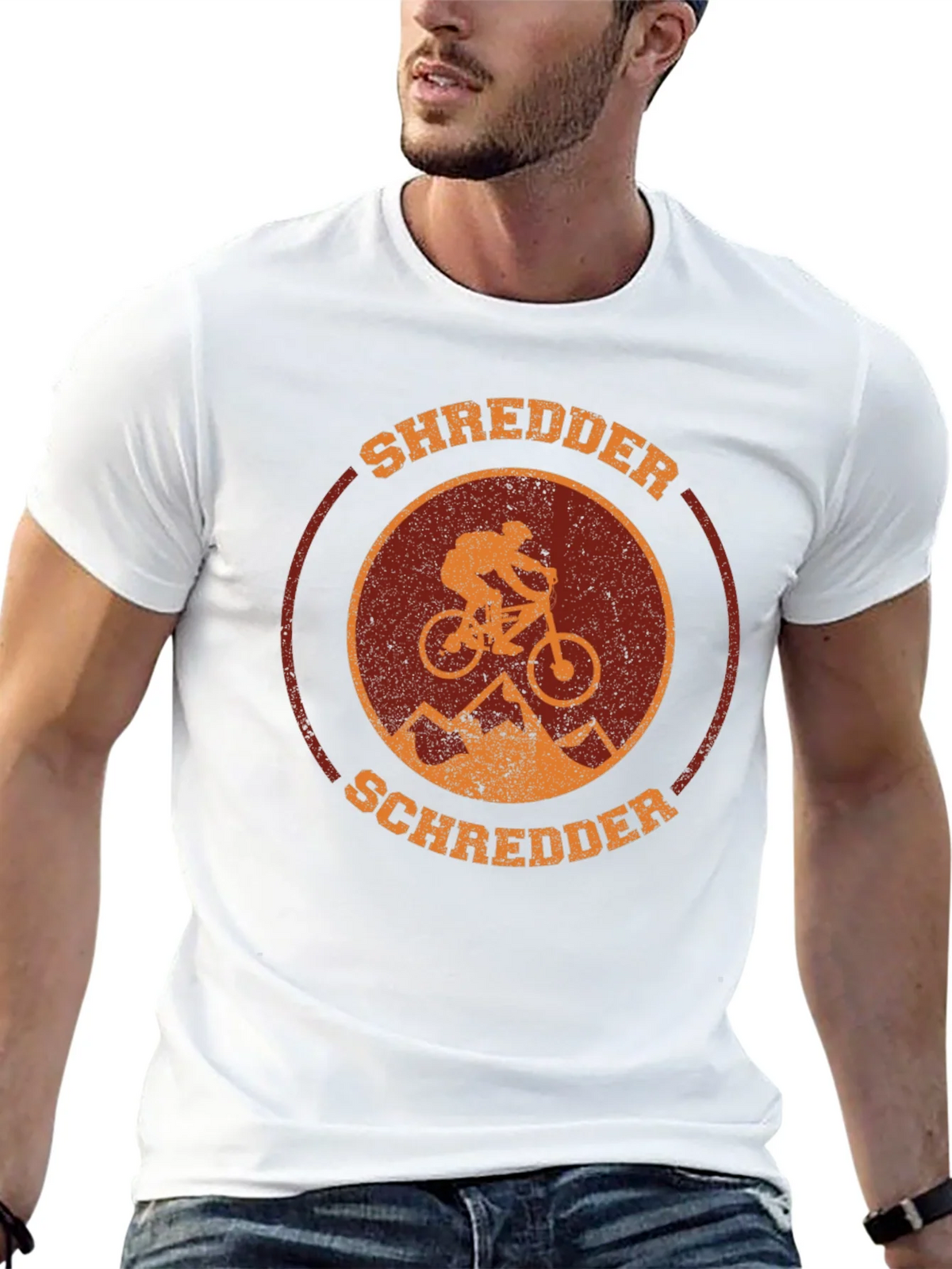 Mountain Bike Shredder Graphic Tee