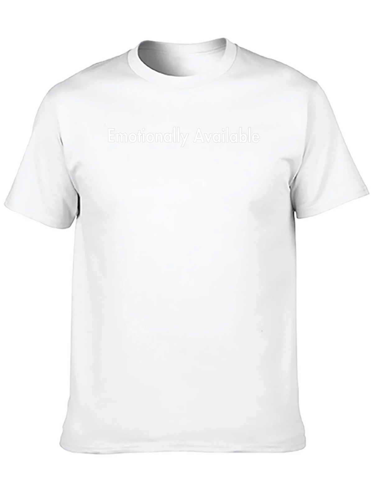 Emotionally Available Graphic Tee - Black